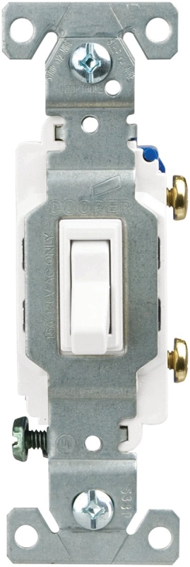 SWITCH TOGGLE AC QUIET LTD WHT