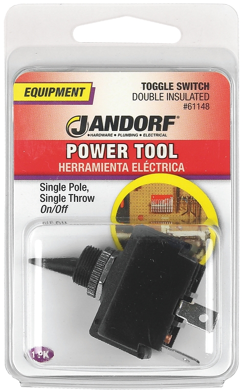 SWITCH TOGGLE DBL INSUL ON/OFF