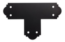 T-STRAP ZMAX BLACK 12GA 6X6IN 