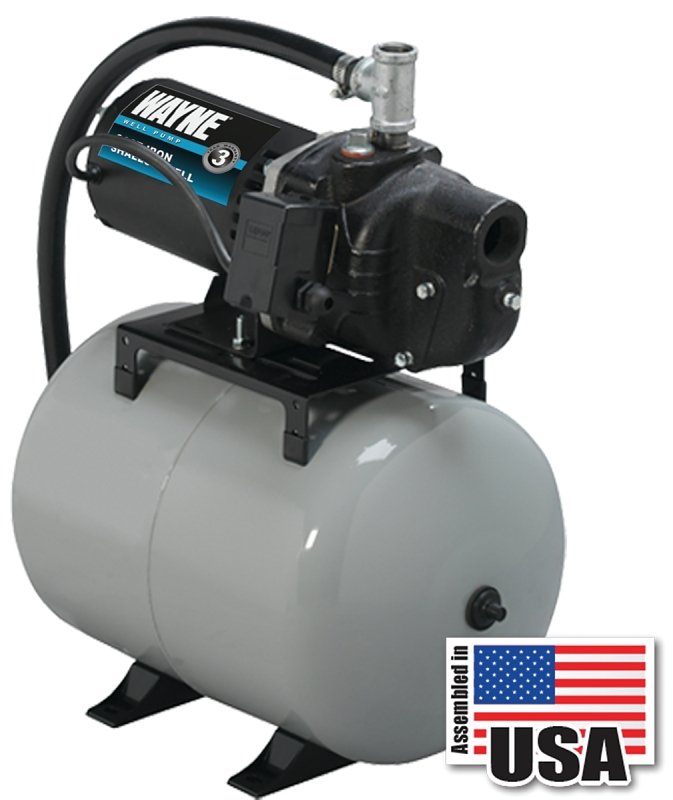 TANK PRECHARGED 1/2HP 8.5GAL  