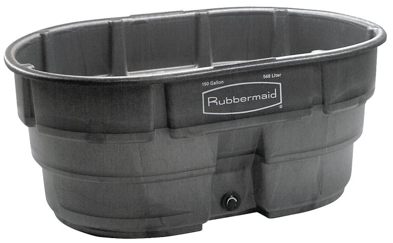 TANK STOCK BLACK 150GAL       