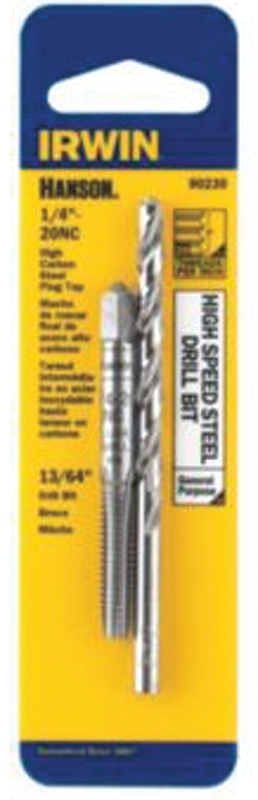 TAP 1/4-20NC/DRILL#7 COMBO SET