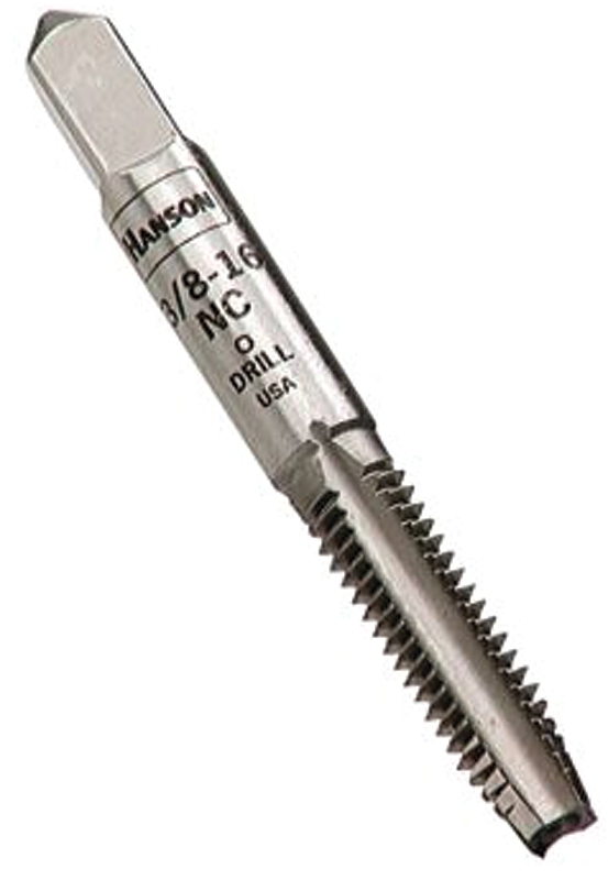 TAP PLUG 3/8IN-24NF SAE STEEL 