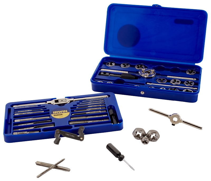 TAP&DIE SET 41PC SCREW/FRACT  
