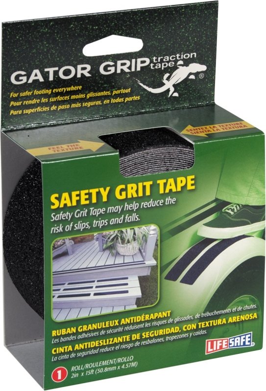 [1431717] TAPE ANTISLIP BLACK 2INX15FT  