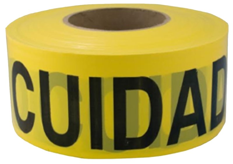 [5499652] TAPE CAUT/CUID 2MIL 3INX1000FT