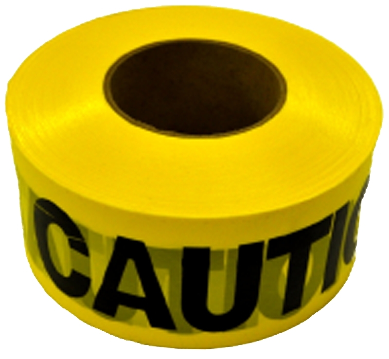 TAPE CAUTION 1.5MIL 3INX1000FT