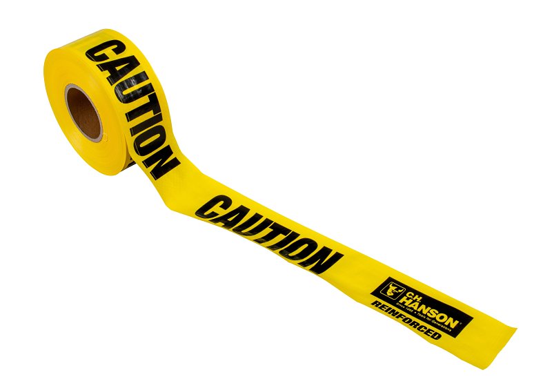 TAPE CAUTION BRCD 5M 3INX500FT