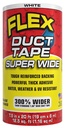 TAPE DUCT FLEX WHT 7.5INX20FT 