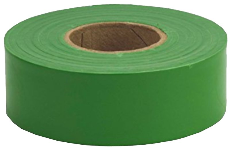 TAPE FLAG GRN 1-3/16INX300FT  