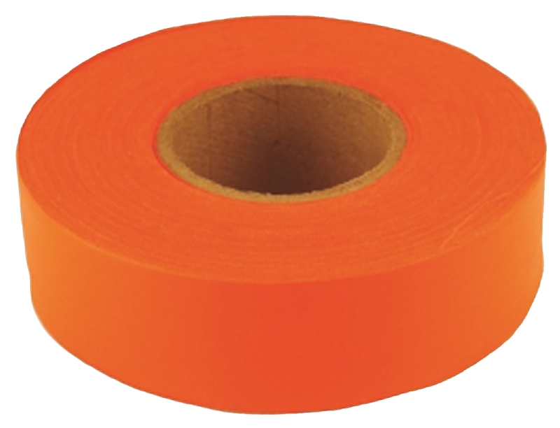 TAPE FLAG ORG 5M 1-3/16X150FT 
