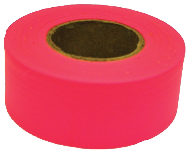TAPE FLAG PINK 1-3/16INX150FT 