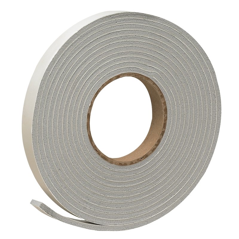 TAPE FOAM GRY 3/4X3/16INX17FT 