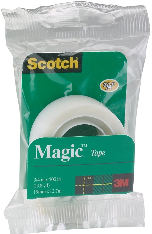 TAPE REFILL TRANS 3/4X500IN   