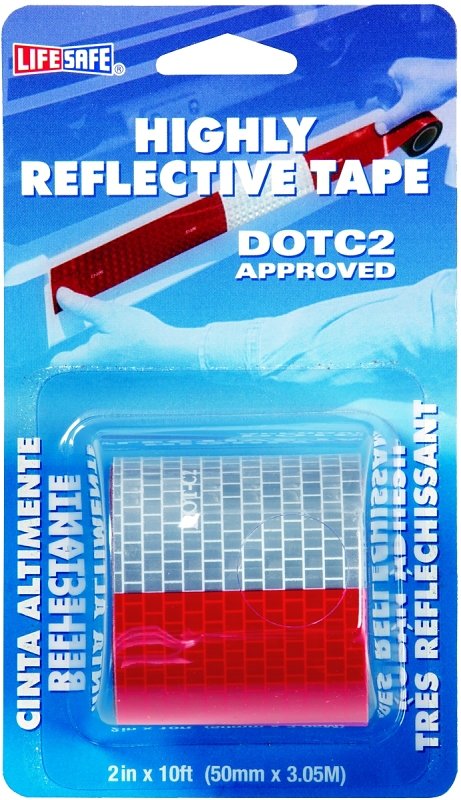 [6225981] TAPE REFLECT DOT2 ROLL 2X10FT 