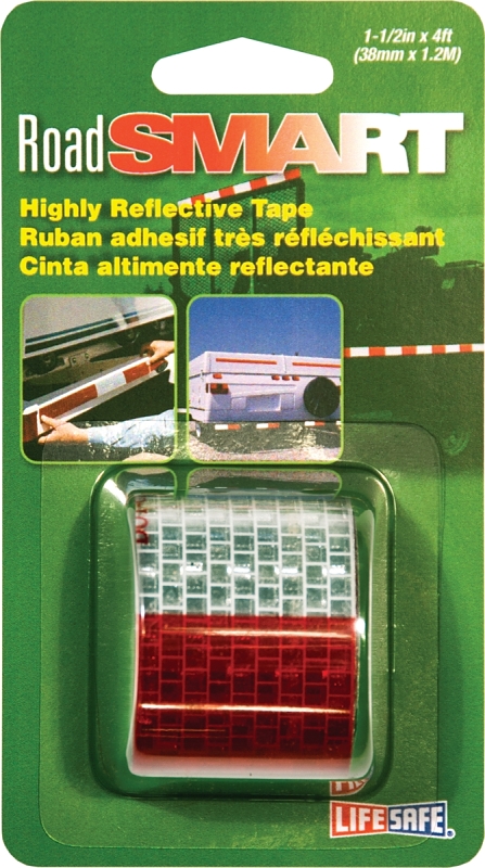 TAPE REFLECT RL HI 1-1/2X4FT  