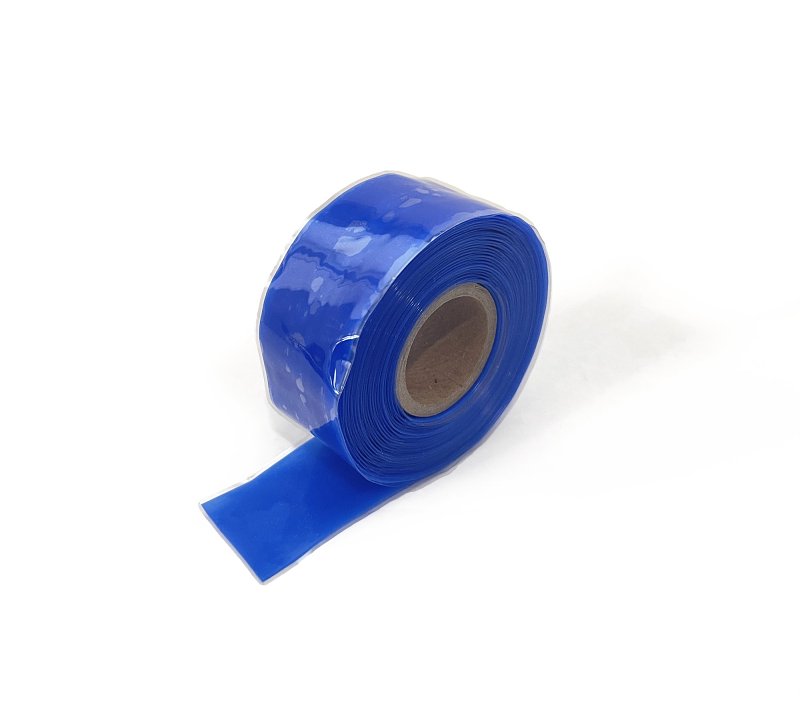 TAPE SILICONE BLUE 1INX12FT   