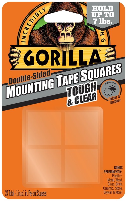 TAPE SQUARE CLR MOUNT         
