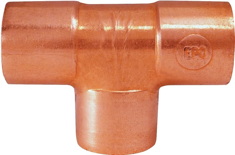 TEE COPPER WROT CXCXC 1/2     