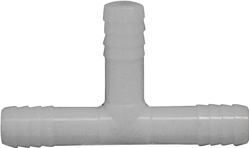 TEE NYLON BARB 1/2 IN         