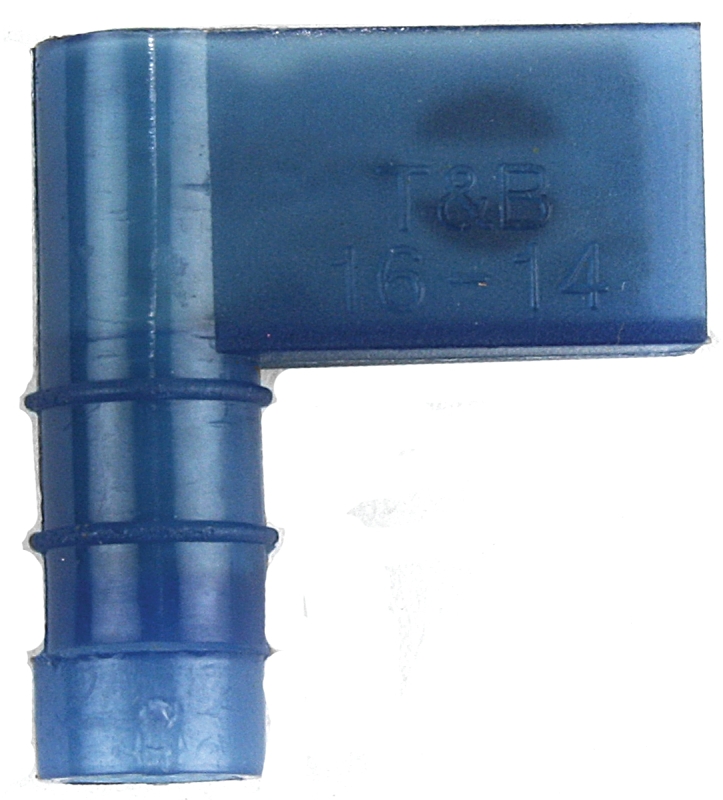 TERM DISC FLAG FEM NYLON .25TB