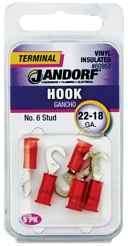 TERM HOOK 22-18 VIN INS N6    