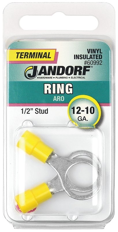 TERM RING 12-10 VINYL INS 1/2 