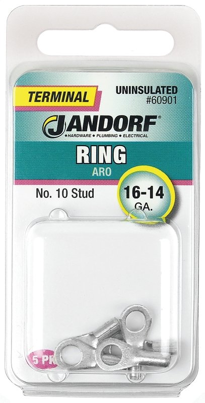 TERM RING 16-14 UNINS N10     