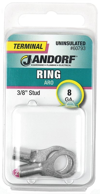 TERM RING 8ST NY UNINS 3/8    