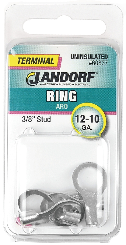 TERM RING UNINSUL 3/8STD 12-10