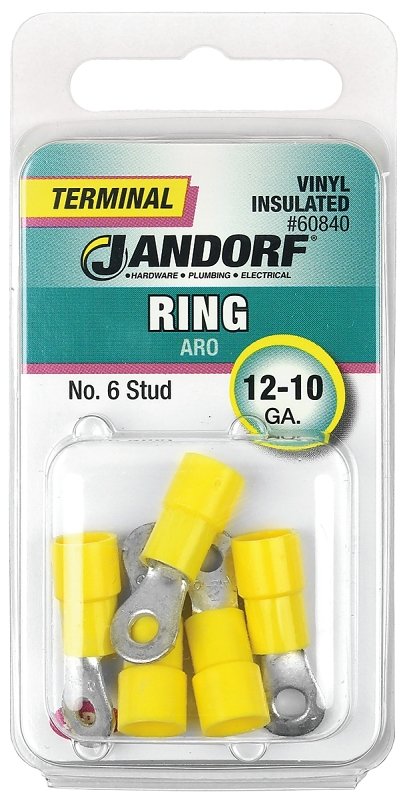 TERM RING VINYL INS NO6 STUD  