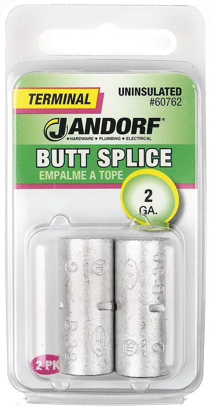 TERMINAL BUTT SPLC 2 UNIN     