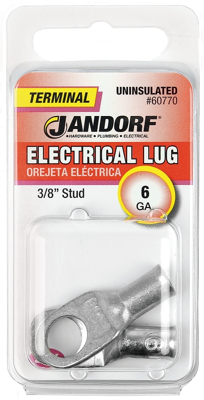 TERMINAL ELEC LUG 6UN 3/8     