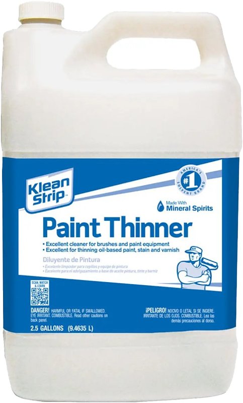 THINNER PAINT PLASTIC CAN 2.5G