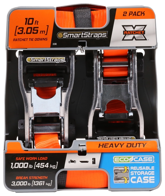 TIEDOWN RCHT 2PK 3000LB 10FT  