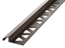 TILE REDUCE 3/8IN X 8FT PEWTER