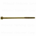 TIMBER SCREW HEX TAN 5/16X12IN