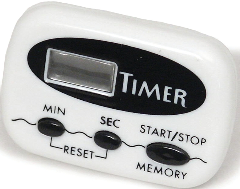 TIMER DIGITAL WHITE 2-1/2IN   
