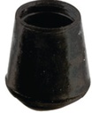 TIP FURNITURE LEG BLACK 7/8IN 