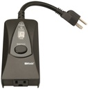 TMR DIG SNSR 24HR BLK 15A/125V