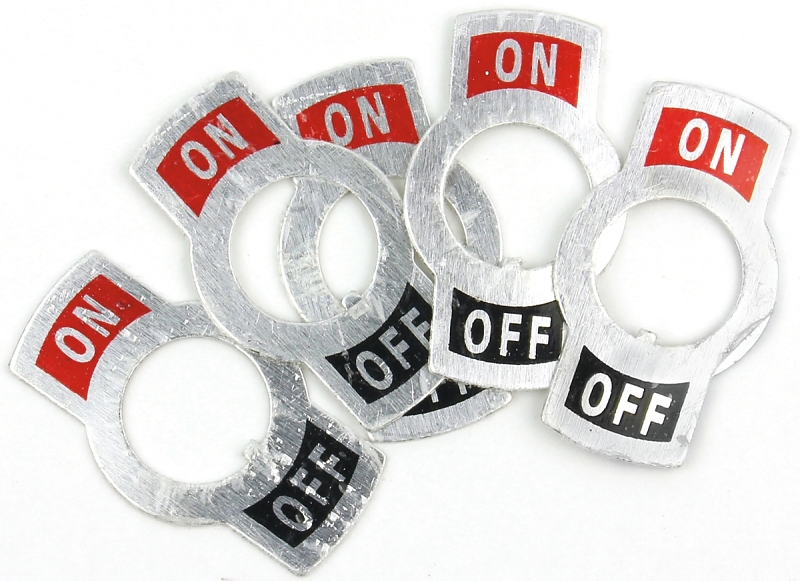 TOGGLE SWITCH PLT ON/OFF 5PK  