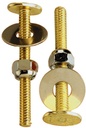 TOILET BOLT SET 1/4-20X2-1/2  