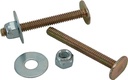 TOILET BOLT SET 1/4X2-1/4     
