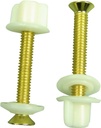 TOILET SEAT BRASS BOLTS       
