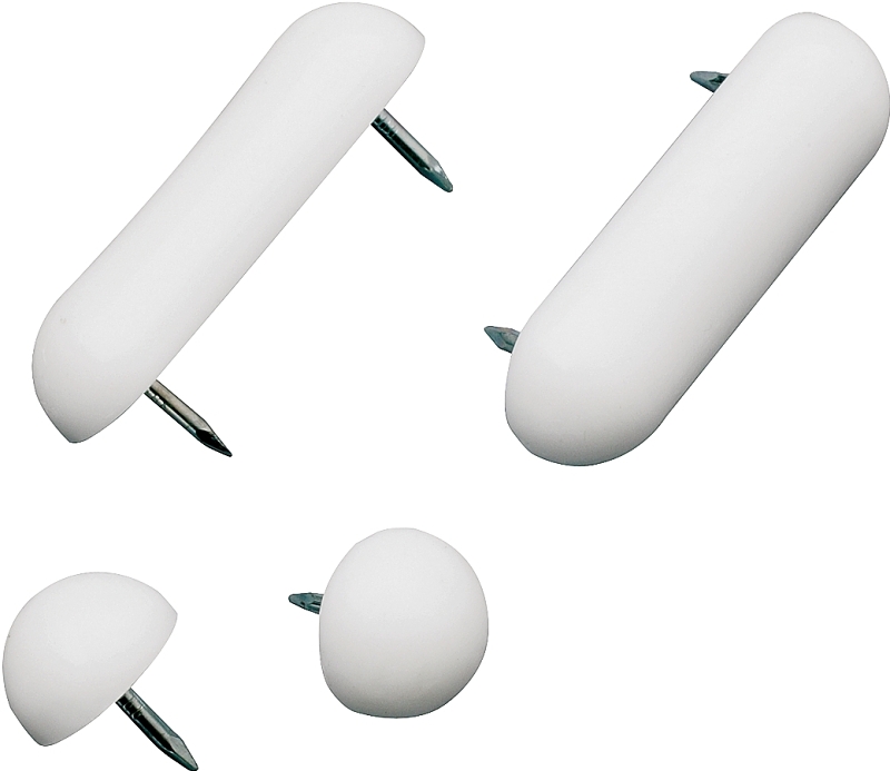 TOILET SEAT BUMPER SET PLASTIC