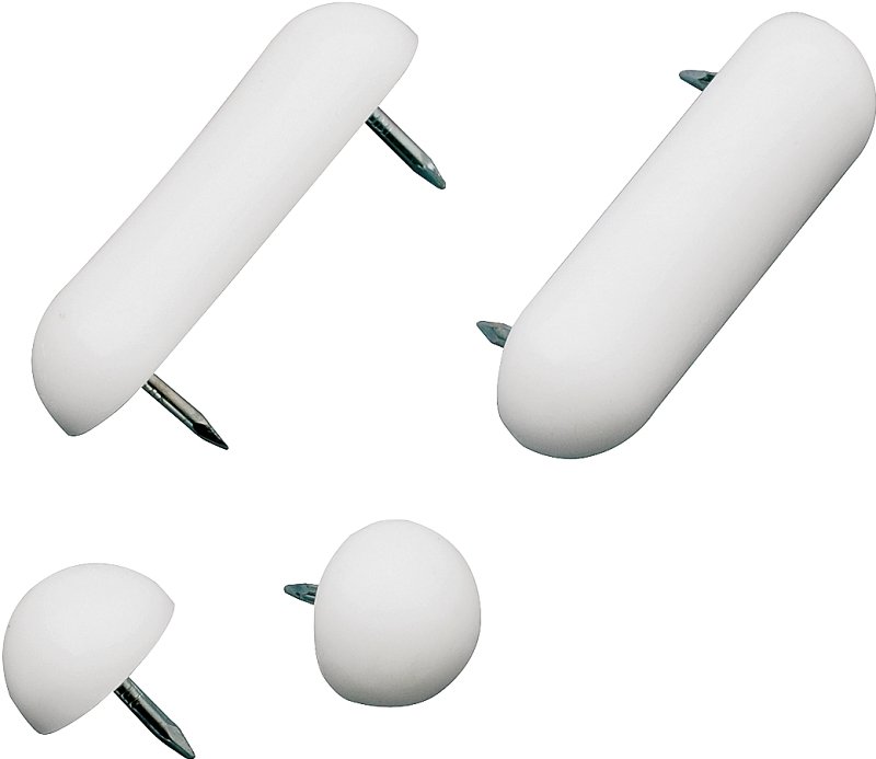 TOILET SEAT BUMPER SET PLASTIC