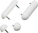 TOILET SEAT BUMPER SET PLASTIC
