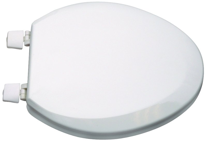 TOILET SEAT ELONG WHITE 19IN  