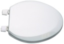 TOILET SEAT ELONG WHITE 19IN  