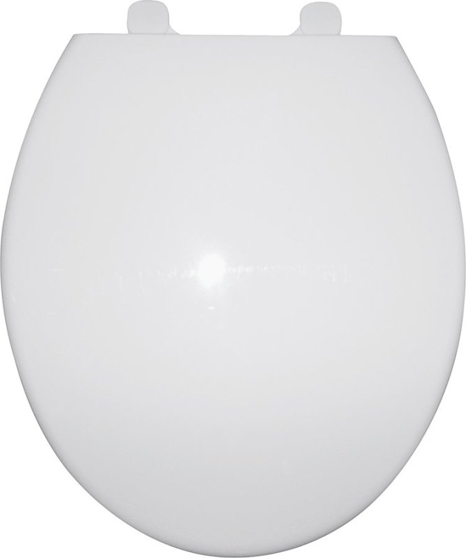 [1007517] TOILET SEAT RND POLY WHITE    